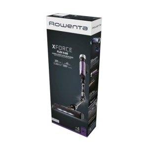 Aspirator vertical Rowenta X-Force Flex 960 RH2038 Lila-Negru fara fir autonomie 45 min - Img 9