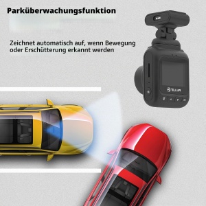 Autokamera TELLUR Dash Patrol DC1, FullHD 1080P, G-Sensor, Negru - Img 4
