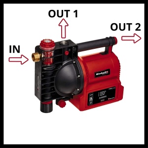 Automat de apa Einhell GE-AW 1042 FS, 1050W, cu indicator de murdarie si protectie la functionare in gol - Img 5