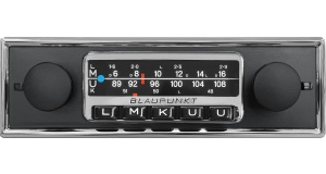 Autoradio Blaupunkt Frankfurt Stereo, 1-DIN, Design Oldtimer, DAB, Bluetooth, 4x50W