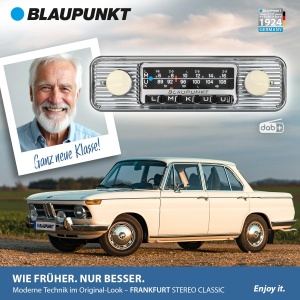 Autoradio Blaupunkt Frankfurt Stereo Classic, 1-DIN, Bluetooth, DAB, 4x50W - Img 8