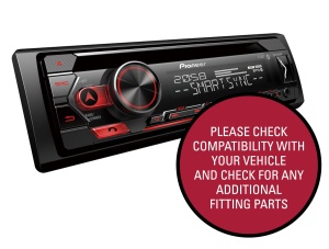 Autoradio Pioneer DEH-S420BT, 1-DIN, Bluetooth, USB, 4x50W - Img 2