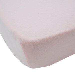 BabyCalin - Cearsaf cu montura, alb/roz, 70x140 cm (pachet de 2) - Img 8