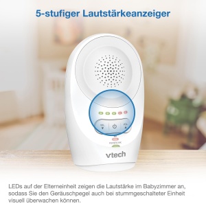 Babyfon VTech BM1120, audio de inalta calitate, raza 460 m, acumulatori reincarcabili - Img 4