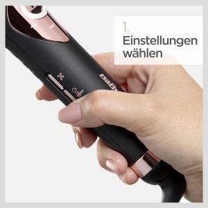 BaByliss Curl Secret Lite C1031E Negru si Rose Gold Auto-Curl 210degC - Img 9