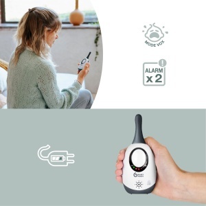 Babymoov Babyphone Simply Care 300m Raza Analog Alarma Dubla - Img 4