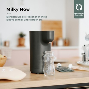 Babymoov Milky Now Bottle Maker pentru bebelusi - pregatirea rapida a biberoanelor, setarea temperaturii de la 22-85degC, functia de mentinere la cald a 6 ore - Img 2
