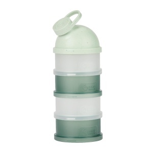 Babymoov Portioner Lapte Praf 4 Compartimente Verde Ergonomic