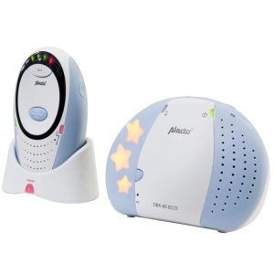 Babyphone Alecto DBX-85 ECO cu autonomie 24 ore, DECT, fara fir