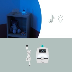 Babyphone audio Babymoov Premium Care, 1400 m, cu tehnologie Digital Green - Img 4