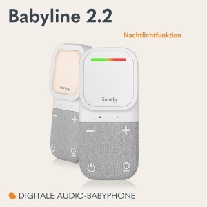 Babyphone audio Lionelo Babyline 2.2 cu noapte, 70m interior, 400m exterior - Img 2