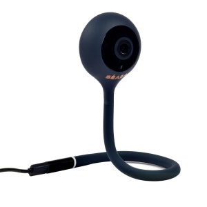 Babyphone Video BEABA Zen Connect, Full HD 1080p, Wi-Fi, Noapte albastru