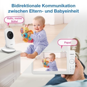 Babyphone video VTech 819 Max, 7 inch, autonomie mare, noapte - Img 5
