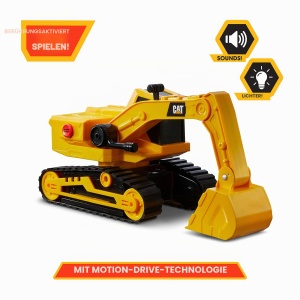 Bagger cu lumini si sunete CAT Construction Power Hauler 29,5 cm, interactiv - Img 7