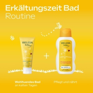 Baita pentru bebelusi WELEDA Bio Calendula 75ml - Vegan, cu Thymian si Lavanda - Img 7
