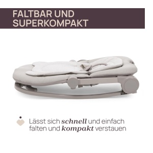 Balansoar Chicco Mia 2-in-1, cu insertie din bumbac organic, muzica si vibratii - Img 4