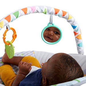 Balansoar pentru bebelusi Bright Starts Safari Fun, cu vibratii si jucarii, pana la 9 kg - Img 10