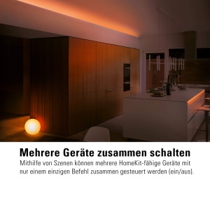 Banda LED Eve Light Strip, 2 m, 1800 lm, RGB, WiFi - Img 7