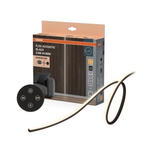 Banda LED Osram Flex Acoustic 29W, 260lm, Negru, 2.6m
