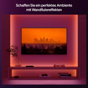 Banda LED Philips Hue Flux 5m, 1200 lm, RGBAlb, Flexibila, Control prin Aplicatie - Img 2