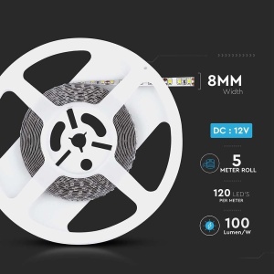 Banda LED V-TAC 5m, 8Wm, 4000K, Autoadeziva - Img 9