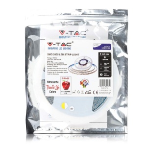 Banda LED V-TAC VT-10-240 10m 18Wm 3000K IP20 - Img 3