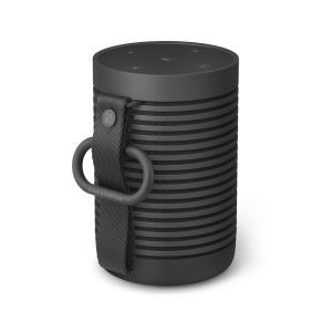 Bang & Olufsen Beosound Explore - Bluetooth portabil fara fir in aer liber, acasa si calatorii, durata de viata a bateriei de 27 de ore, difuzor rezistent la apa la 360deg + cablu de incarcare USB-C - negru antracit - Img 1