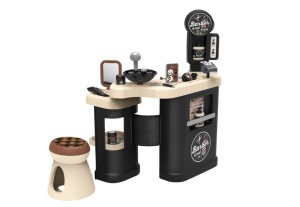 Barbershop pentru copii Smoby - Salon de frizerie cu 19 accesorii - Img 2