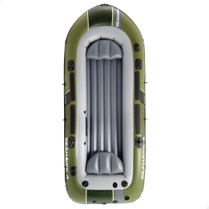 Barca gonflabila INTEX Seahawk 4 pentru 4 persoane, 480 kg, cu accesorii - Img 8