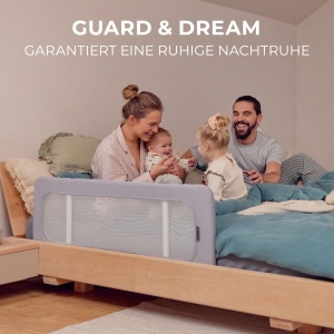 Bariere de siguranta Kinderkraft Guard Dream 120x40 cm, pliabila, gri - Img 2