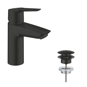Baterie lavoar GROHE Start 235502432 negru mat tehnologie economisire apa montaj simplu