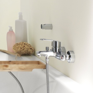 Baterie pentru cada GROHE Eurostyle Cosmopolitan, crom, cu S-ascunzatori - Img 4