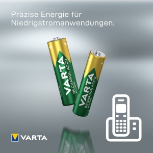 Baterie reincarcabila VARTA AAA 800 mAh, 4 bucati, Ni-Mh, pentru aparate electronice - Img 5