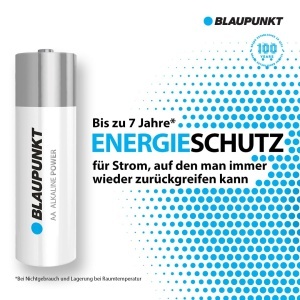 Baterii AA Alkaline Blaupunkt LR6BPO16CB, 16 buc, durata 7 ani, fara scurgeri - Img 3