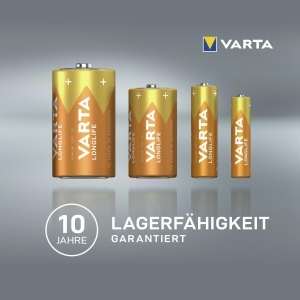 Baterii AAA VARTA Longlife, 12 bucati, Alkaline, Lunga durata - Img 7