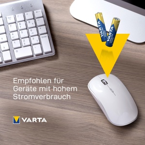 Baterii Alkaline VARTA Longlife Power AAA, 12 bucati, 1.5V, Made in Germany - Img 4