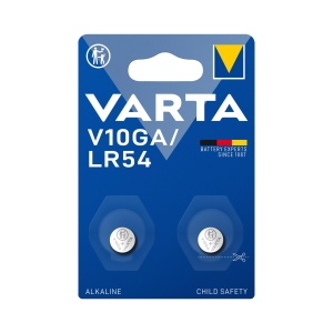 Baterii Buton VARTA V10GA, 2 bucati, Alkaline, 1.5V, pentru jucarii si dispozitive - Img 2