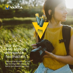 Baterii reincarcabile VARTA AA, 2100 mAh, 16 buc, Ni-MH, Power on Demand - Img 5