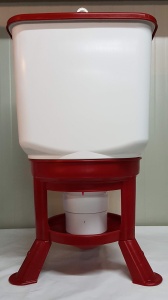Bazin de apa pentru pasari Kerbl Geflugeltranke 50 l, plastic rezistent, curatare usoara - Img 2