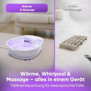 Bazin de picioare Bomann FM 8000 CB cu efect de whirlpool, 90 W, 4 functii - Img 2
