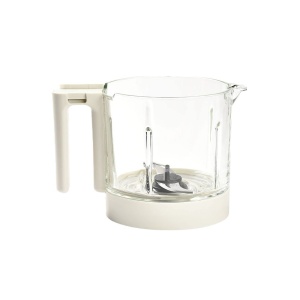 BEABA - Babycook Smart - Conectat - Aparat de mancare pentru bebelusi - Cantar integrat - Bol de sticla - Cos din otel inoxidabil - Capacitate mare 2.25L - Aburi delicat - Ecran tactil/aplicatie - Antracit - Img 5