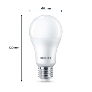 Bec LED Philips Classic E27, 100W, Lumina neutra, Set 2 bucati - Img 3