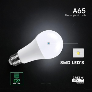 Bec LED V-TAC E27 17W (echivalent 110W) - 2 bucati, 1710 Lumen, Lumina Calda 3000K - Img 7