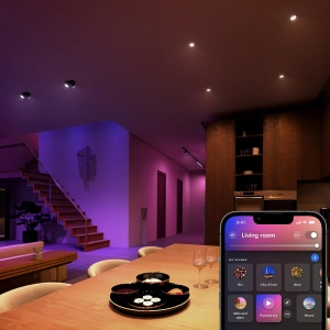 Becuri LED inteligente Philips Hue MR16 White Color Ambiance, 2 buc, lumina reglabila, 16 milioane de culori - Img 2