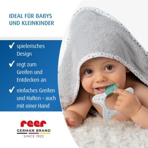 Beisser pentru bebelusi reer Massage-Beiring Stern, silicon, fara PVC si BPA - Img 5