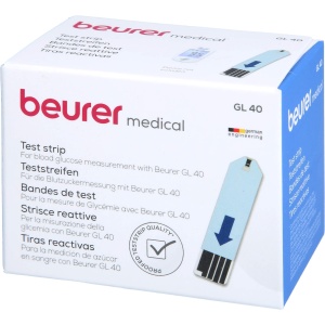 Beurer Benzi de testare a glicemiei (pentru utilizare cu GL 40), 50 bucati - Img 2