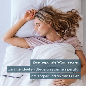 Beurer UB 90 Incalzitor pentru pat 2 zone de temperatura masurare consum Eco-Control Alb - Img 3