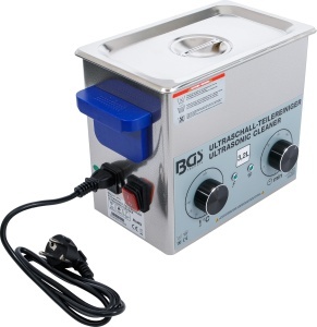 BGS 6879 | Curatator de piese cu ultrasunete | 3,2 l | Dispozitiv profesional de curatare cu ultrasunete cu incalzitor - Img 2