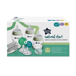 Biberoane Tommee Tippee, set de pahare Natural Start pentru neugeb., biberoane anti-colici (150 ml si 250 ml), asemanatoare sanului. Tetine, autosterile, accesorii - Img 2