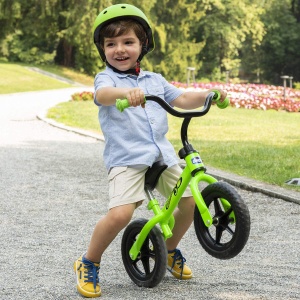 Bicicleta fara pedale Chicco Green Rocket, verde, max. 25 kg, pentru copii 2-5 ani - Img 8